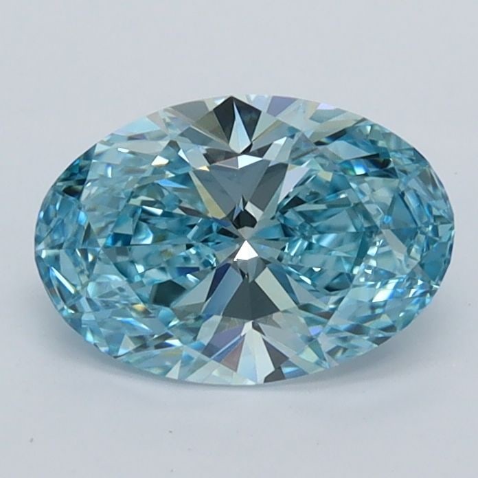 IGI Oval 1.06ct Fancy Vivid Blue VVS1 - Loose Lab Diamond: IGI Oval 1.06ct Fancy Vivid Blue VVS1 - Loose Lab Diamond Item Specifics: Source: This Is A Real Diamond Grown In A Lab Not Mined. Carat: 1.06 Cut: - Color: Fancy Vivid Blue Clarity: VVS1 Polish: EX S