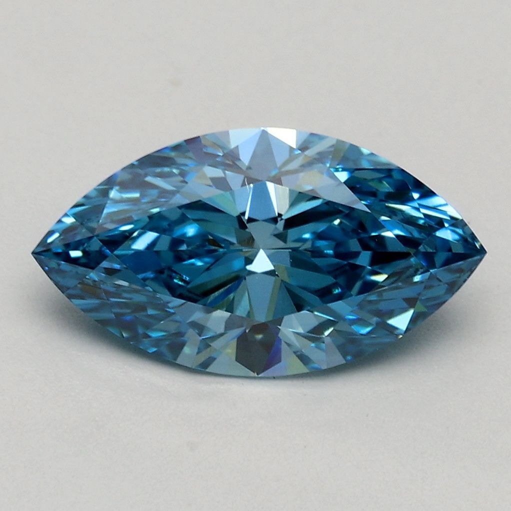 IGI Marquise 1.43ct Fancy Vivid Blue VVS1 - Loose Lab Diamond: IGI Marquise 1.43ct Fancy Vivid Blue VVS1 - Loose Lab Diamond Item Specifics: Source: This Is A Real Diamond Grown In A Lab Not Mined. Carat: 1.43 Cut: - Color: Fancy Vivid Blue Clarity: VVS1 Polish: 
