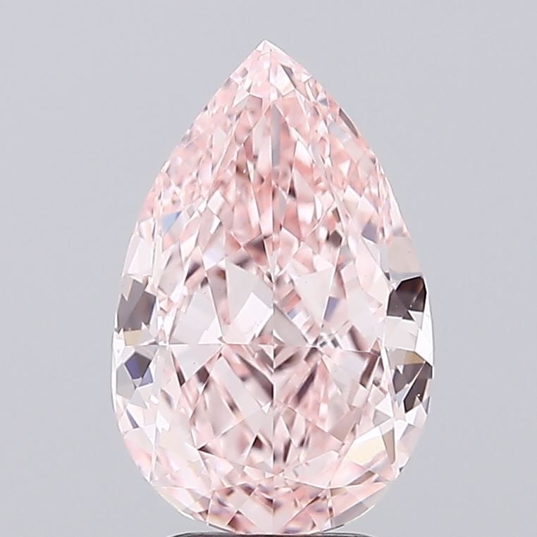 IGI Pear 2.12ct Fancy Vivid Pink VVS2 - Loose Lab Diamond: IGI Pear 2.12ct Fancy Vivid Pink VVS2 - Loose Lab Diamond Item Specifics: Source: This Is A Real Diamond Grown In A Lab Not Mined. Carat: 2.12 Cut: - Color: Fancy Vivid Pink Clarity: VVS2 Polish: EX S