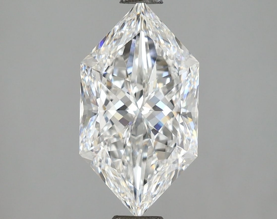 IGI Hexagonal 2.18ct E VVS2 - Loose Lab Diamond: IGI Hexagonal 2.18ct E VVS2 - Loose Lab Diamond Item Specifics: Source: This Is A Real Diamond Grown In A Lab Not Mined. Carat: 2.18 Cut: - Color: E Clarity: VVS2 Polish: EX Symmetry: EX Measurements:
