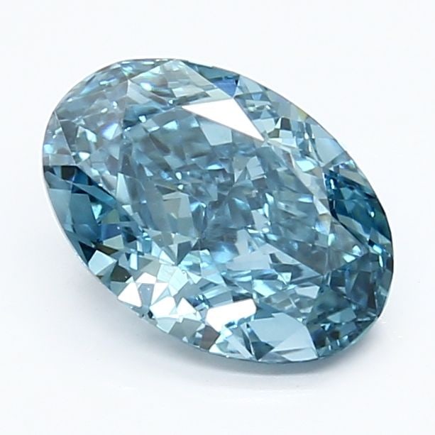 IGI Oval 1.86ct Fancy Vivid Blue VVS2 - Loose Lab Diamond: IGI Oval 1.86ct Fancy Vivid Blue VVS2 - Loose Lab Diamond Item Specifics: Source: This Is A Real Diamond Grown In A Lab Not Mined. Carat: 1.86 Cut: - Color: Fancy Vivid Blue Clarity: VVS2 Polish: VG S