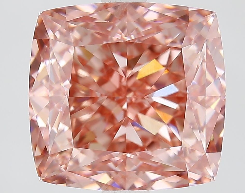 IGI Cushion Modified 4.14ct Fancy Vivid Pink VVS2 - Loose Lab Diamond: IGI Cushion Modified 4.14ct Fancy Vivid Pink VVS2 - Loose Lab Diamond Item Specifics: Source: This Is A Real Diamond Grown In A Lab Not Mined. Carat: 4.14 Cut: - Color: Fancy Vivid Pink Clarity: VVS2