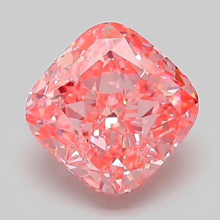 IGI Cushion Modified 2.07ct Fancy Vivid Pink VVS2 - Loose Lab Diamond: IGI Cushion Modified 2.07ct Fancy Vivid Pink VVS2 - Loose Lab Diamond Item Specifics: Source: This Is A Real Diamond Grown In A Lab Not Mined. Carat: 2.07 Cut: - Color: Fancy Vivid Pink Clarity: VVS2 