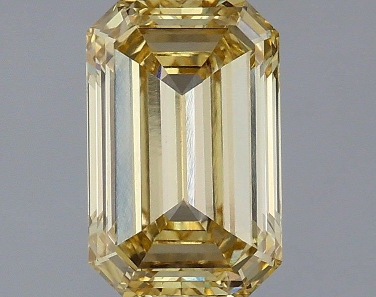 IGI Emerald 1.61ct Fancy Yellow VVS2 - Loose Lab Diamond: IGI Emerald 1.61ct Fancy Yellow VVS2 - Loose Lab Diamond Item Specifics: Source: This Is A Real Diamond Grown In A Lab Not Mined. Carat: 1.61 Cut: - Color: Fancy Yellow Clarity: VVS2 Polish: EX Symmet