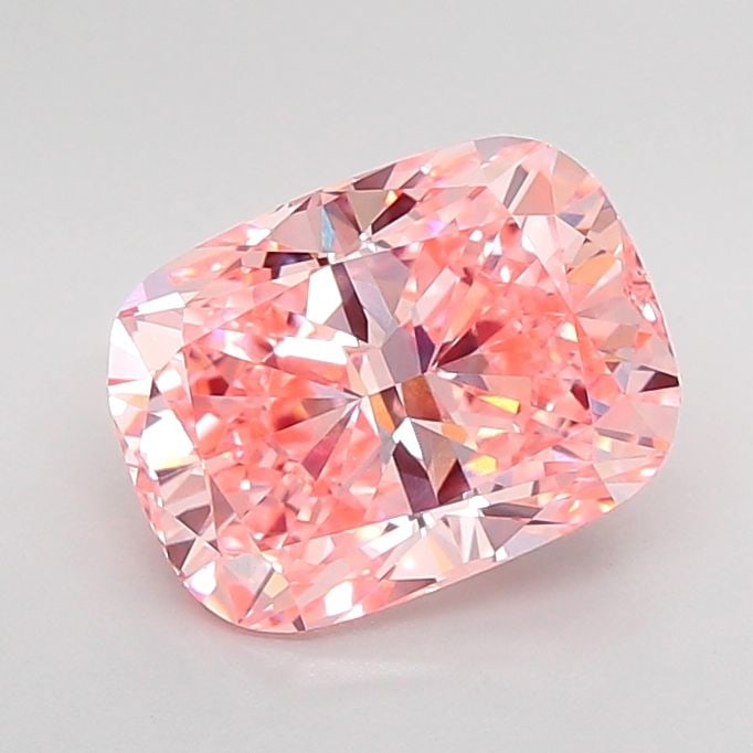 IGI Cushion Modified 4.07ct Fancy Vivid Pink VVS2 - Loose Lab Diamond: IGI Cushion Modified 4.07ct Fancy Vivid Pink VVS2 - Loose Lab Diamond Item Specifics: Source: This Is A Real Diamond Grown In A Lab Not Mined. Carat: 4.07 Cut: - Color: Fancy Vivid Pink Clarity: VVS2 