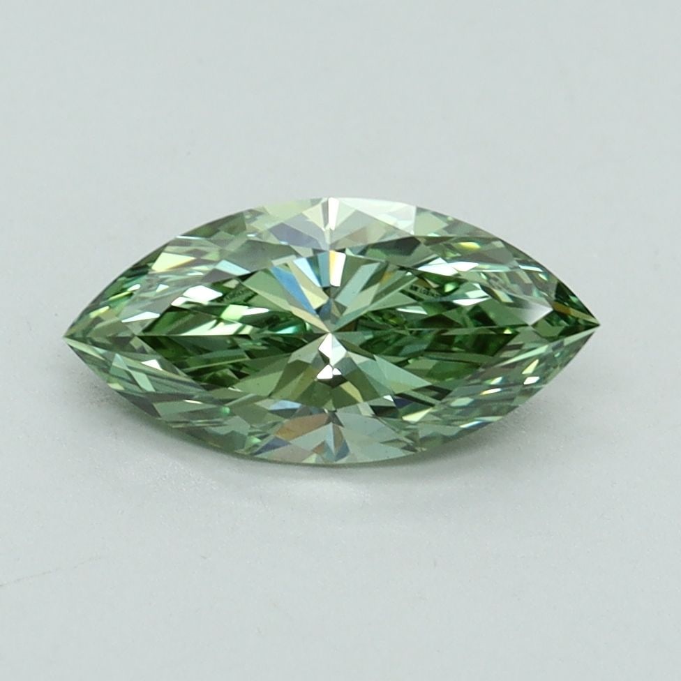 IGI Marquise 1.03ct Fancy Vivid Green VVS2 - Loose Lab Diamond: IGI Marquise 1.03ct Fancy Vivid Green VVS2 - Loose Lab Diamond Item Specifics: Source: This Is A Real Diamond Grown In A Lab Not Mined. Carat: 1.03 Cut: - Color: Fancy Vivid Green Clarity: VVS2 Polish