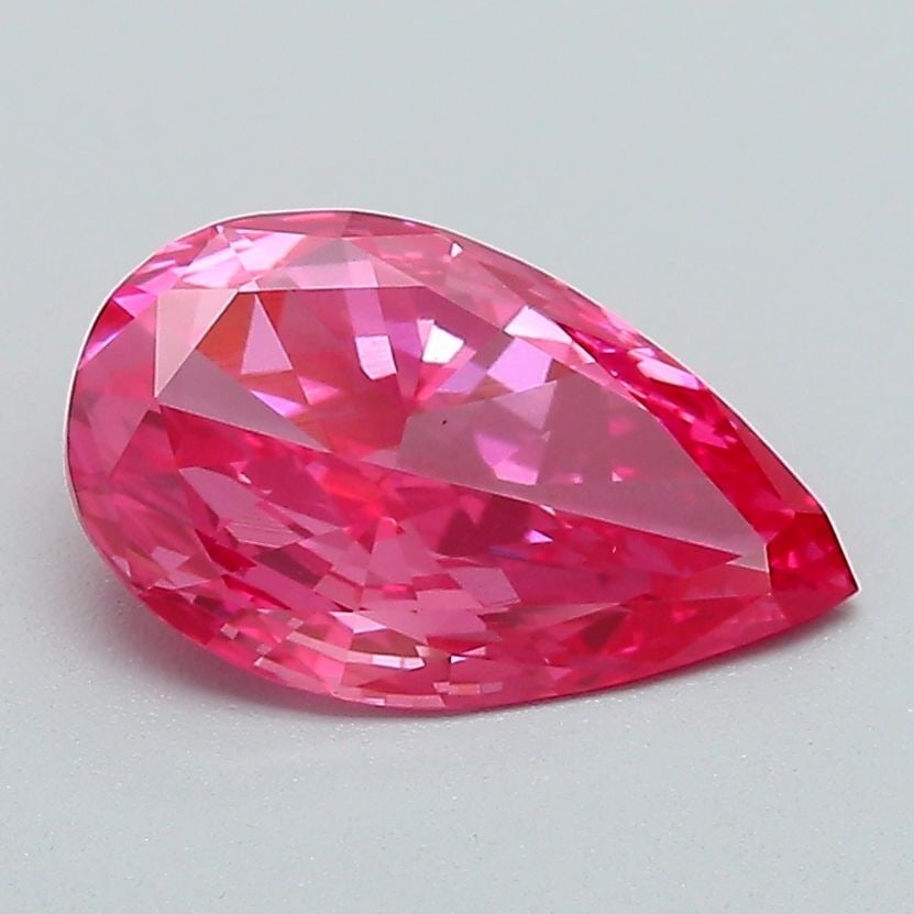 Pear 1.05ct Fancy Vivid Pink VVS2 - Loose Lab Diamond: Pear 1.05ct Fancy Vivid Pink VVS2 - Loose Lab Diamond Item Specifics: Source: This Is A Real Diamond Grown In A Lab Not Mined. Carat: 1.05 Cut: - Color: Fancy Vivid Pink Clarity: VVS2 Polish: VG Symme