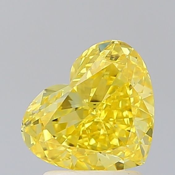 IGI Heart 1.7ct Fancy Vivid Yellow VVS1 - Loose Lab Diamond: IGI Heart 1.7ct Fancy Vivid Yellow VVS1 - Loose Lab Diamond Item Specifics: Source: This Is A Real Diamond Grown In A Lab Not Mined. Carat: 1.7 Cut: - Color: Fancy Vivid Yellow Clarity: VVS1 Polish: