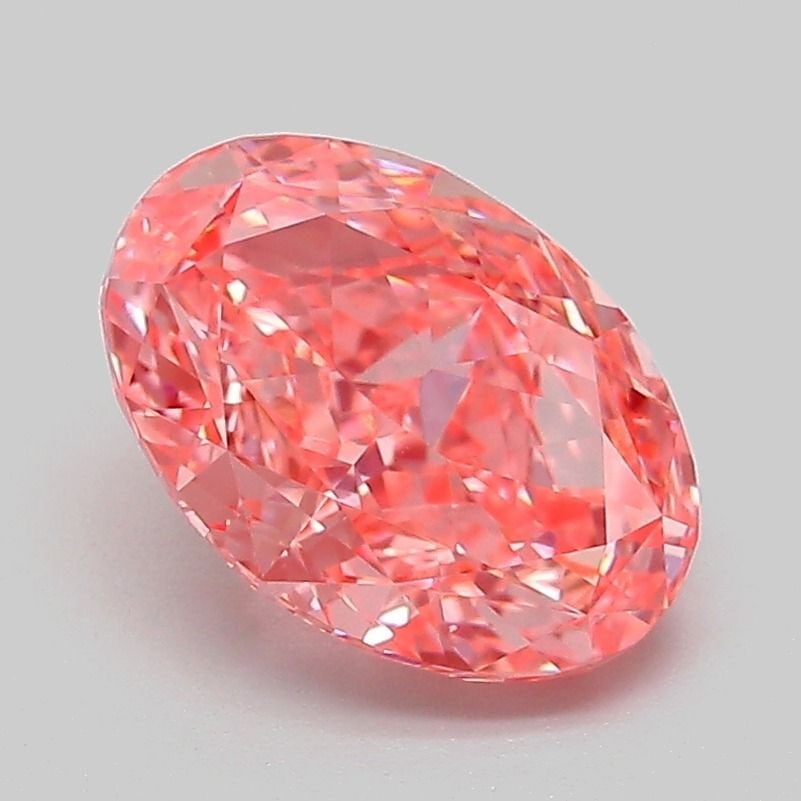 IGI Oval 2.08ct Fancy Vivid Pink VVS2 - Loose Lab Diamond: IGI Oval 2.08ct Fancy Vivid Pink VVS2 - Loose Lab Diamond Item Specifics: Source: This Is A Real Diamond Grown In A Lab Not Mined. Carat: 2.08 Cut: - Color: Fancy Vivid Pink Clarity: VVS2 Polish: EX S