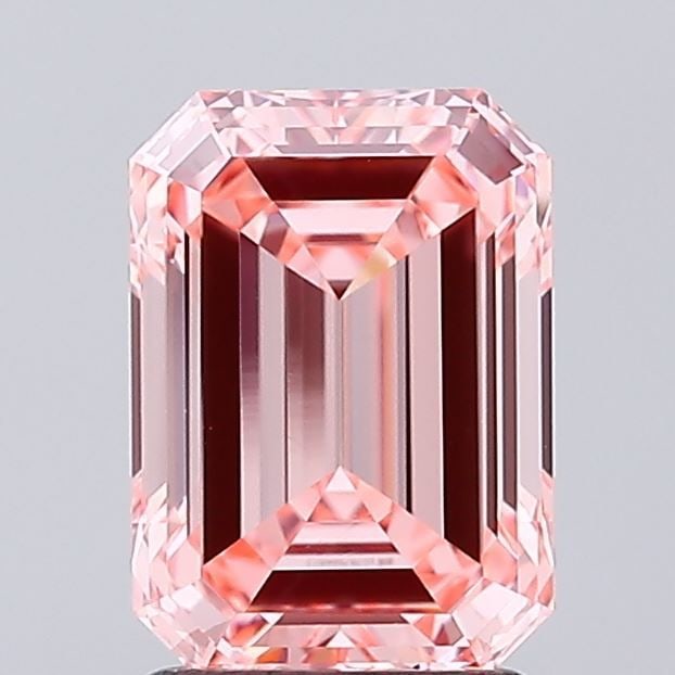IGI Emerald 2.04ct Fancy Intense Orangey Pink VVS2 - Loose Lab Diamond: IGI Emerald 2.04ct Fancy Intense Orangey Pink VVS2 - Loose Lab Diamond Item Specifics: Source: This Is A Real Diamond Grown In A Lab Not Mined. Carat: 2.04 Cut: - Color: Fancy Intense Orangey Pink Cla