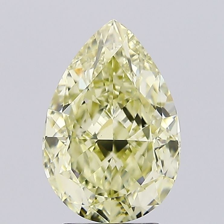 IGI Pear 3.55ct Fancy Light Yellow VVS2 - Loose Lab Diamond: IGI Pear 3.55ct Fancy Light Yellow VVS2 - Loose Lab Diamond Item Specifics: Source: This Is A Real Diamond Grown In A Lab Not Mined. Carat: 3.55 Cut: - Color: Fancy Light Yellow Clarity: VVS2 Polish: 