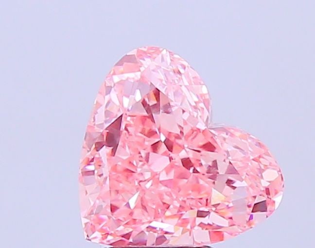 IGI Heart 4.7ct Fancy Vivid Pink VVS2 - Loose Lab Diamond: IGI Heart 4.7ct Fancy Vivid Pink VVS2 - Loose Lab Diamond Item Specifics: Source: This Is A Real Diamond Grown In A Lab Not Mined. Carat: 4.7 Cut: - Color: Fancy Vivid Pink Clarity: VVS2 Polish: EX Sy