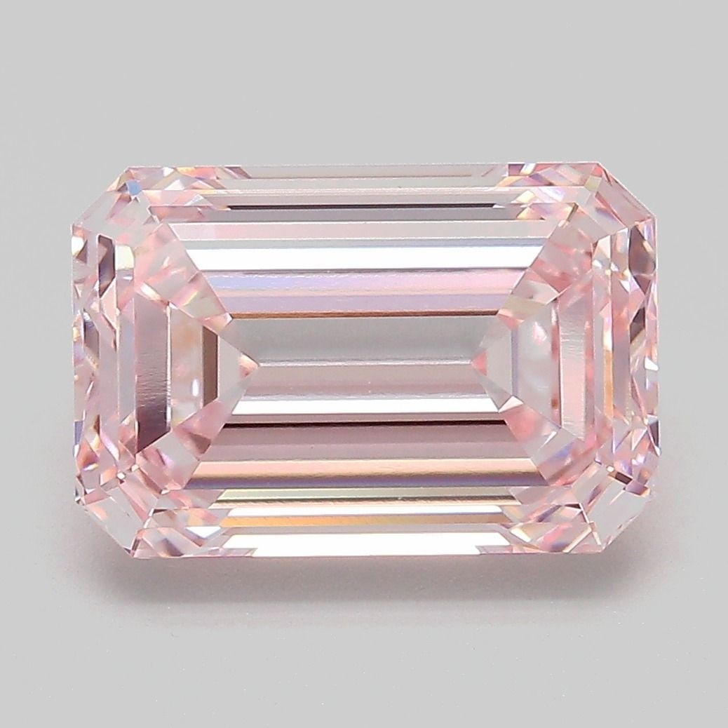 IGI Emerald 5.03ct Fancy Intense Pink VVS2 - Loose Lab Diamond: IGI Emerald 5.03ct Fancy Intense Pink VVS2 - Loose Lab Diamond Item Specifics: Source: This Is A Real Diamond Grown In A Lab Not Mined. Carat: 5.03 Cut: - Color: Fancy Intense Pink Clarity: VVS2 Polis
