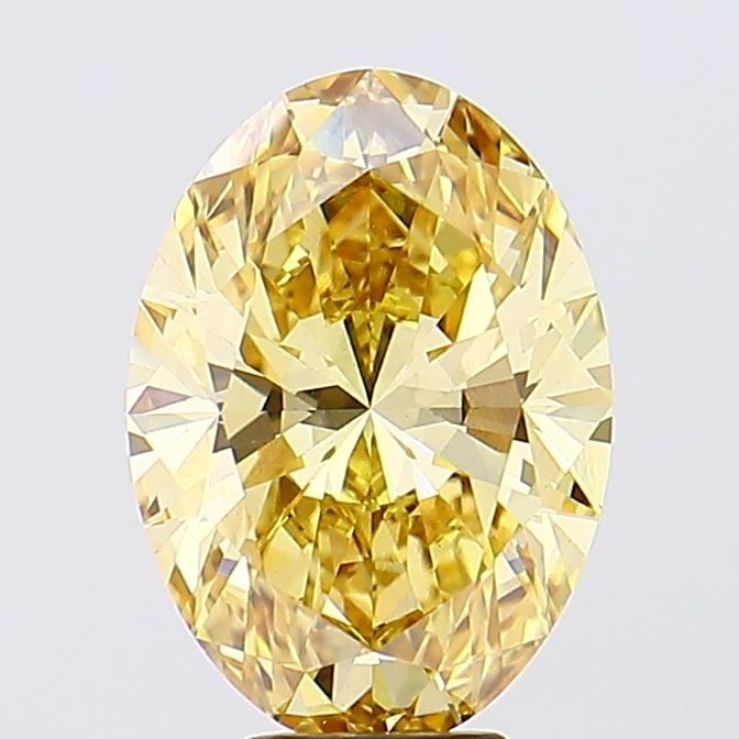 IGI Oval 6.3ct Fancy Vivid Yellow VVS2 - Loose Lab Diamond: IGI Oval 6.3ct Fancy Vivid Yellow VVS2 - Loose Lab Diamond Item Specifics: Source: This Is A Real Diamond Grown In A Lab Not Mined. Carat: 6.3 Cut: - Color: Fancy Vivid Yellow Clarity: VVS2 Polish: EX
