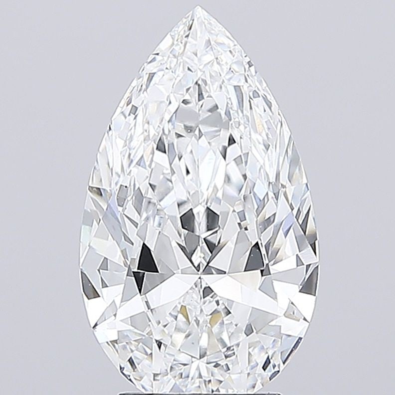 IGI Pear 3.54ct D VVS2 - Loose Lab Diamond: IGI Pear 3.54ct D VVS2 - Loose Lab Diamond Item Specifics: Source: This Is A Real Diamond Grown In A Lab Not Mined. Carat: 3.54 Cut: - Color: D Clarity: VVS2 Polish: EX Symmetry: EX Measurements: 14.4