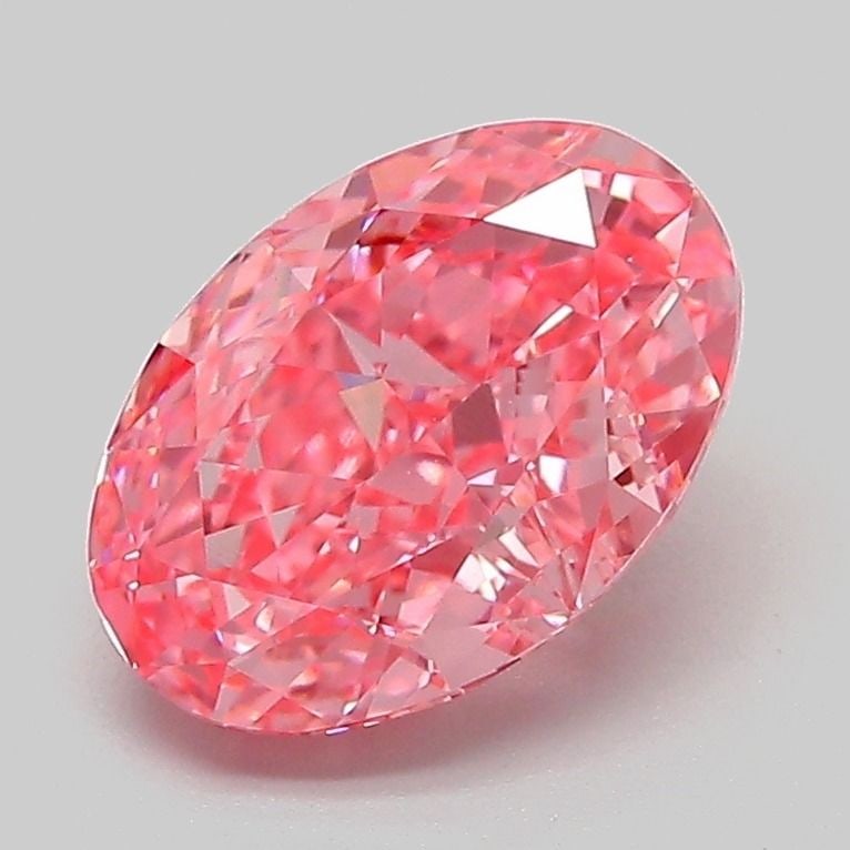 IGI Oval 2.1ct Fancy Vivid Pink VVS2 - Loose Lab Diamond: IGI Oval 2.1ct Fancy Vivid Pink VVS2 - Loose Lab Diamond Item Specifics: Source: This Is A Real Diamond Grown In A Lab Not Mined. Carat: 2.1 Cut: - Color: Fancy Vivid Pink Clarity: VVS2 Polish: EX