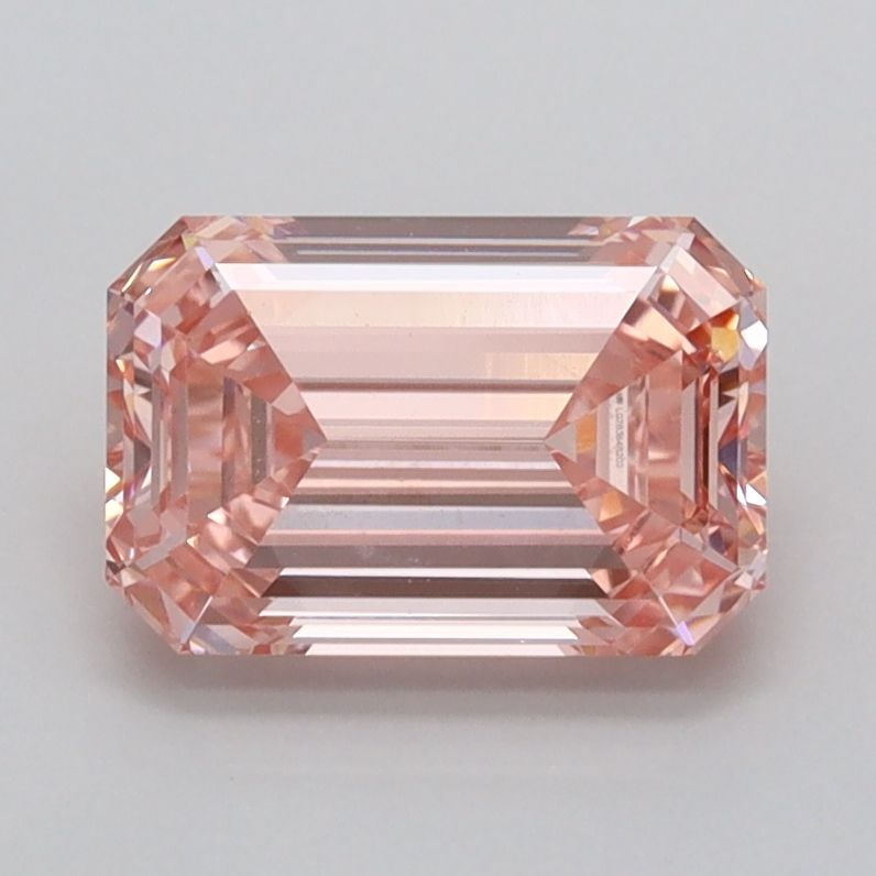 IGI Emerald 1.59ct Fancy Vivid Pink VVS2 - Loose Lab Diamond: IGI Emerald 1.59ct Fancy Vivid Pink VVS2 - Loose Lab Diamond Item Specifics: Source: This Is A Real Diamond Grown In A Lab Not Mined. Carat: 1.59 Cut: - Color: Fancy Vivid Pink Clarity: VVS2 Polish: E
