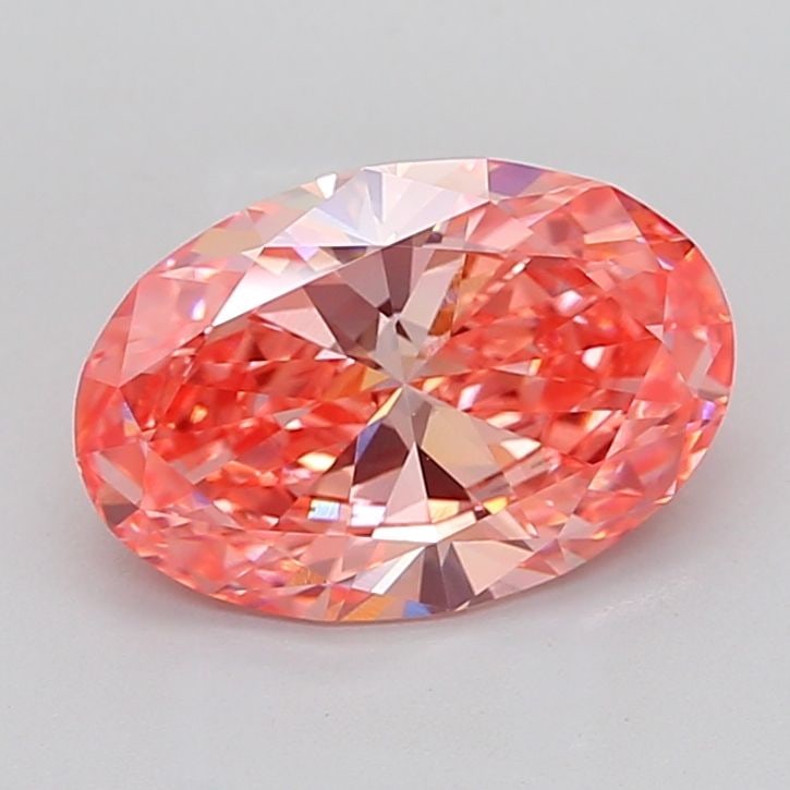 IGI Oval 4.07ct Fancy Vivid Pink VVS2 - Loose Lab Diamond: IGI Oval 4.07ct Fancy Vivid Pink VVS2 - Loose Lab Diamond Item Specifics: Source: This Is A Real Diamond Grown In A Lab Not Mined. Carat: 4.07 Cut: - Color: Fancy Vivid Pink Clarity: VVS2 Polish: EX S