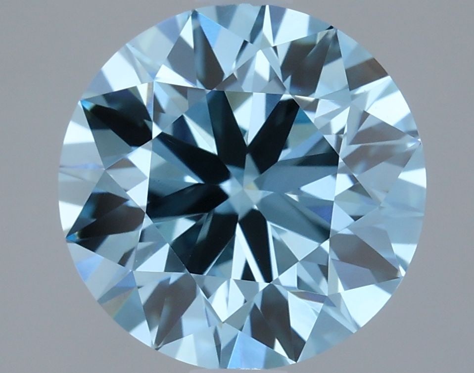 IGI Round 2.02ct Fancy Vivid Blue VVS2 - Loose Lab Diamond: IGI Round 2.02ct Fancy Vivid Blue VVS2 - Loose Lab Diamond Item Specifics: Source: This Is A Real Diamond Grown In A Lab Not Mined. Carat: 2.02 Cut: EX Color: Fancy Vivid Blue Clarity: VVS2 Polish: