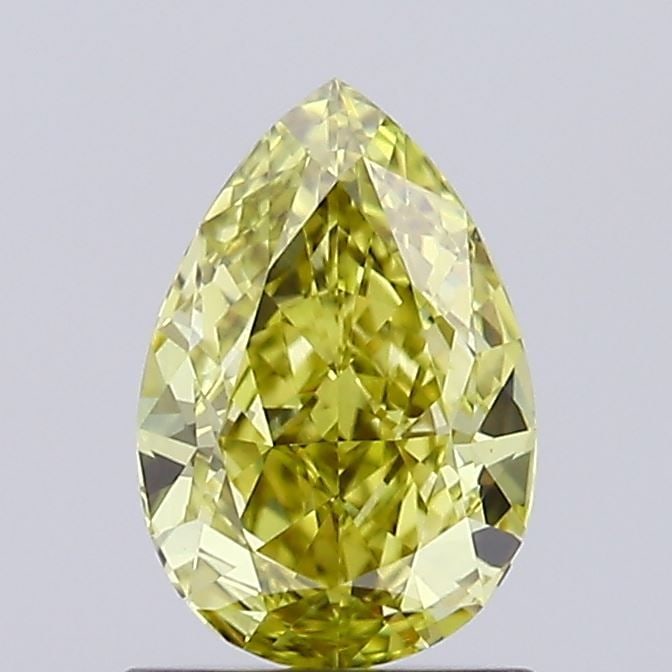 IGI Pear 0.9ct Fancy Intense Yellow VVS2 - Loose Lab Diamond: IGI Pear 0.9ct Fancy Intense Yellow VVS2 - Loose Lab Diamond Item Specifics: Source: This Is A Real Diamond Grown In A Lab Not Mined. Carat: 0.9 Cut: - Color: Fancy Intense Yellow Clarity: VVS2