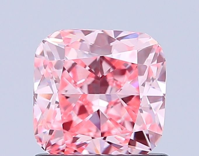 IGI Cushion Modified 1.01ct Fancy Vivid Pink VVS2 - Loose Lab Diamond: IGI Cushion Modified 1.01ct Fancy Vivid Pink VVS2 - Loose Lab Diamond Item Specifics: Source: This Is A Real Diamond Grown In A Lab Not Mined. Carat: 1.01 Cut: - Color: Fancy Vivid Pink Clarity: VVS2 