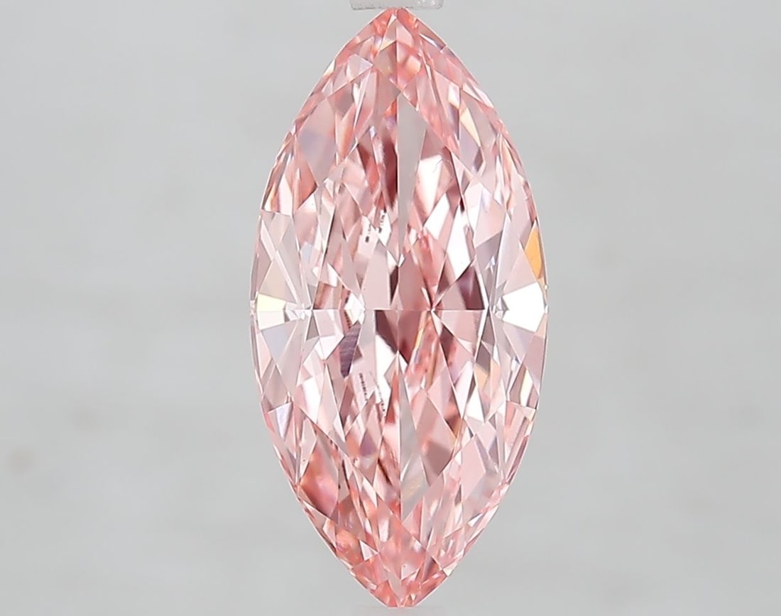 IGI Marquise 3.1ct Fancy Vivid Pink VVS2 - Loose Lab Diamond: IGI Marquise 3.1ct Fancy Vivid Pink VVS2 - Loose Lab Diamond Item Specifics: Source: This Is A Real Diamond Grown In A Lab Not Mined. Carat: 3.1 Cut: - Color: Fancy Vivid Pink Clarity: VVS2 Polish: EX