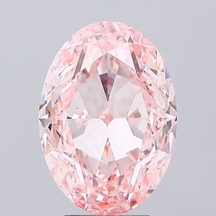 IGI Oval 5.39ct Fancy Vivid Pink VVS2 - Loose Lab Diamond: IGI Oval 5.39ct Fancy Vivid Pink VVS2 - Loose Lab Diamond Item Specifics: Source: This Is A Real Diamond Grown In A Lab Not Mined. Carat: 5.39 Cut: - Color: Fancy Vivid Pink Clarity: VVS2 Polish: EX S