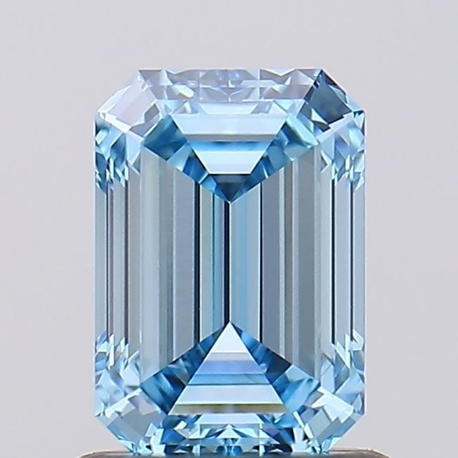 IGI Emerald 1.03ct Fancy Intense Blue VVS2 - Loose Lab Diamond: IGI Emerald 1.03ct Fancy Intense Blue VVS2 - Loose Lab Diamond Item Specifics: Source: This Is A Real Diamond Grown In A Lab Not Mined. Carat: 1.03 Cut: - Color: Fancy Intense Blue Clarity: VVS2 Polis