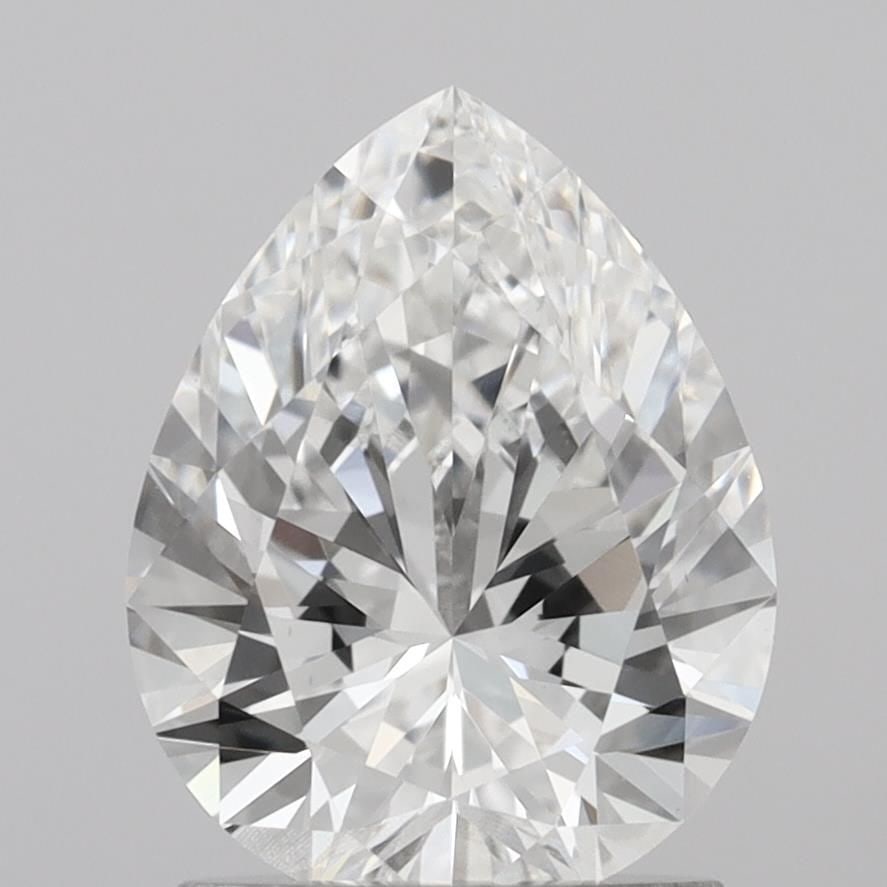 IGI Pear 1.58ct E VVS2 - Loose Lab Diamond: IGI Pear 1.58ct E VVS2 - Loose Lab Diamond Item Specifics: Source: This Is A Real Diamond Grown In A Lab Not Mined. Carat: 1.58 Cut: - Color: E Clarity: VVS2 Polish: EX Symmetry: EX Measurements: 9.11