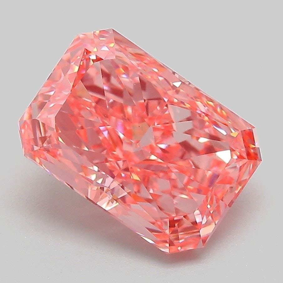 IGI Radiant 3.12ct Fancy Vivid Pink VVS2 - Loose Lab Diamond: IGI Radiant 3.12ct Fancy Vivid Pink VVS2 - Loose Lab Diamond Item Specifics: Source: This Is A Real Diamond Grown In A Lab Not Mined. Carat: 3.12 Cut: - Color: Fancy Vivid Pink Clarity: VVS2 Polish: E