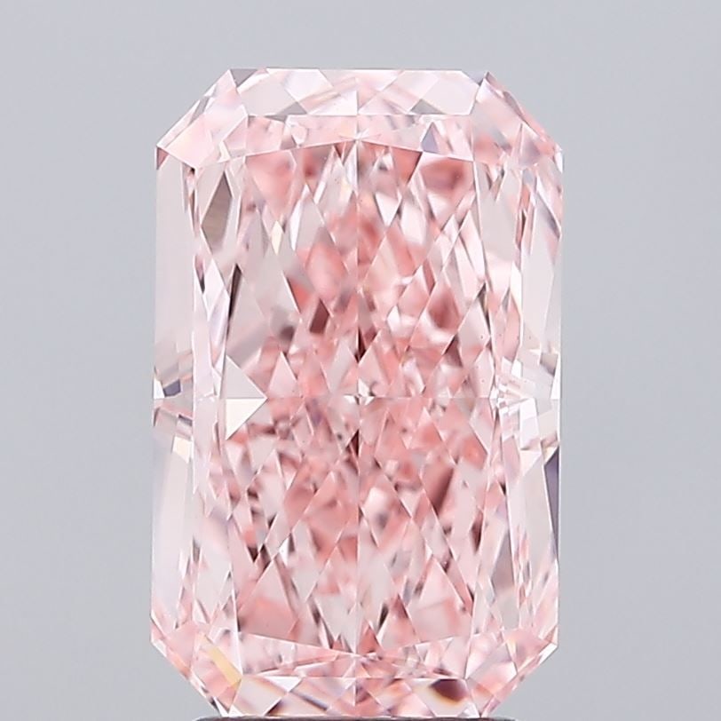 IGI Radiant 3.26ct Fancy Vivid Pink VVS2 - Loose Lab Diamond: IGI Radiant 3.26ct Fancy Vivid Pink VVS2 - Loose Lab Diamond Item Specifics: Source: This Is A Real Diamond Grown In A Lab Not Mined. Carat: 3.26 Cut: - Color: Fancy Vivid Pink Clarity: VVS2 Polish: E