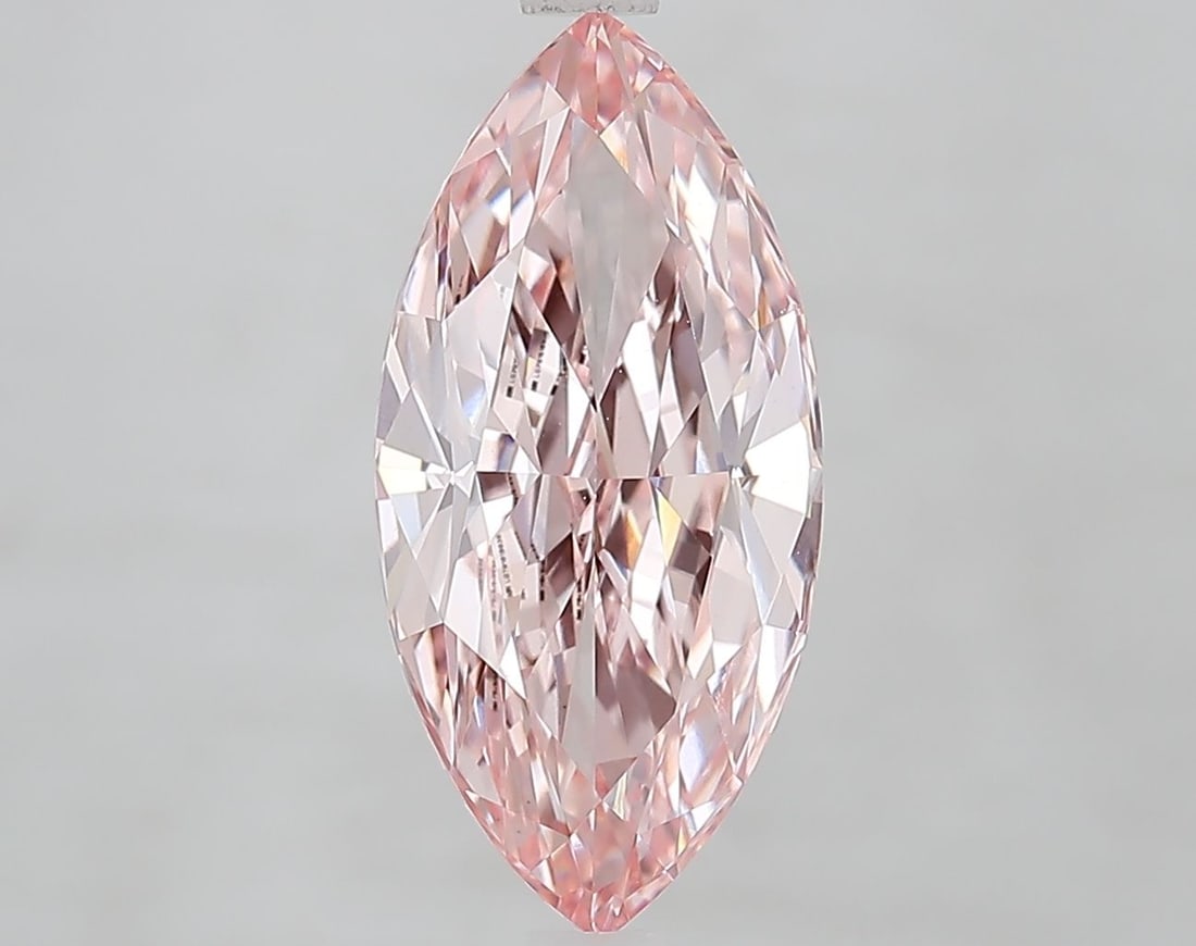 IGI Marquise 3.51ct Fancy Vivid Pink VVS2 - Loose Lab Diamond: IGI Marquise 3.51ct Fancy Vivid Pink VVS2 - Loose Lab Diamond Item Specifics: Source: This Is A Real Diamond Grown In A Lab Not Mined. Carat: 3.51 Cut: - Color: Fancy Vivid Pink Clarity: VVS2 Polish: 