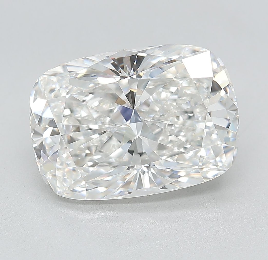 IGI Cushion Modified 5.88ct E VVS2 - Loose Lab Diamond: IGI Cushion Modified 5.88ct E VVS2 - Loose Lab Diamond Item Specifics: Source: This Is A Real Diamond Grown In A Lab Not Mined. Carat: 5.88 Cut: - Color: E Clarity: VVS2 Polish: EX Symmetry: EX Measur