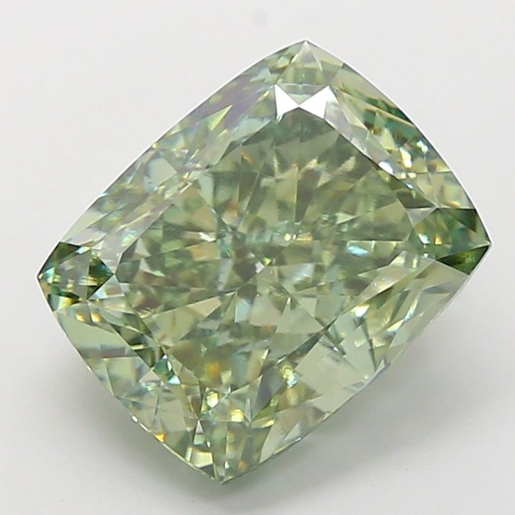 IGI Cushion Modified 8.13ct Fancy Vivid Green VVS2 - Loose Lab Diamond: IGI Cushion Modified 8.13ct Fancy Vivid Green VVS2 - Loose Lab Diamond Item Specifics: Source: This Is A Real Diamond Grown In A Lab Not Mined. Carat: 8.13 Cut: - Color: Fancy Vivid Green Clarity: VVS