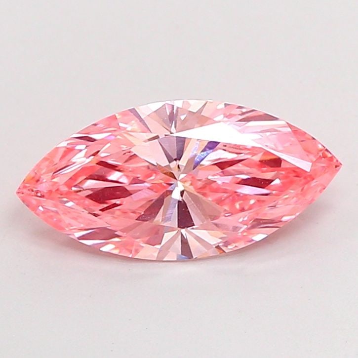 IGI Marquise 2.11ct Fancy Vivid Pink VVS2 - Loose Lab Diamond: IGI Marquise 2.11ct Fancy Vivid Pink VVS2 - Loose Lab Diamond Item Specifics: Source: This Is A Real Diamond Grown In A Lab Not Mined. Carat: 2.11 Cut: - Color: Fancy Vivid Pink Clarity: VVS2 Polish: 
