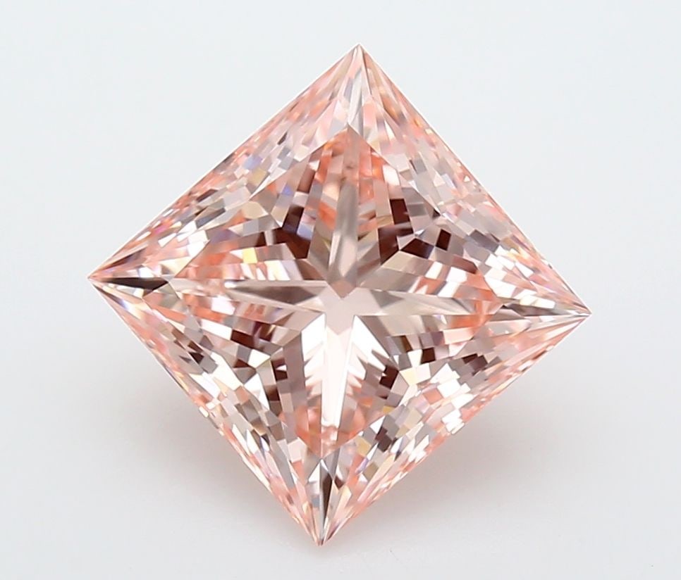 IGI Princess 4.04ct Fancy Intense Pink VVS2 - Loose Lab Diamond: IGI Princess 4.04ct Fancy Intense Pink VVS2 - Loose Lab Diamond Item Specifics: Source: This Is A Real Diamond Grown In A Lab Not Mined. Carat: 4.04 Cut: - Color: Fancy Intense Pink Clarity: VVS2 Poli