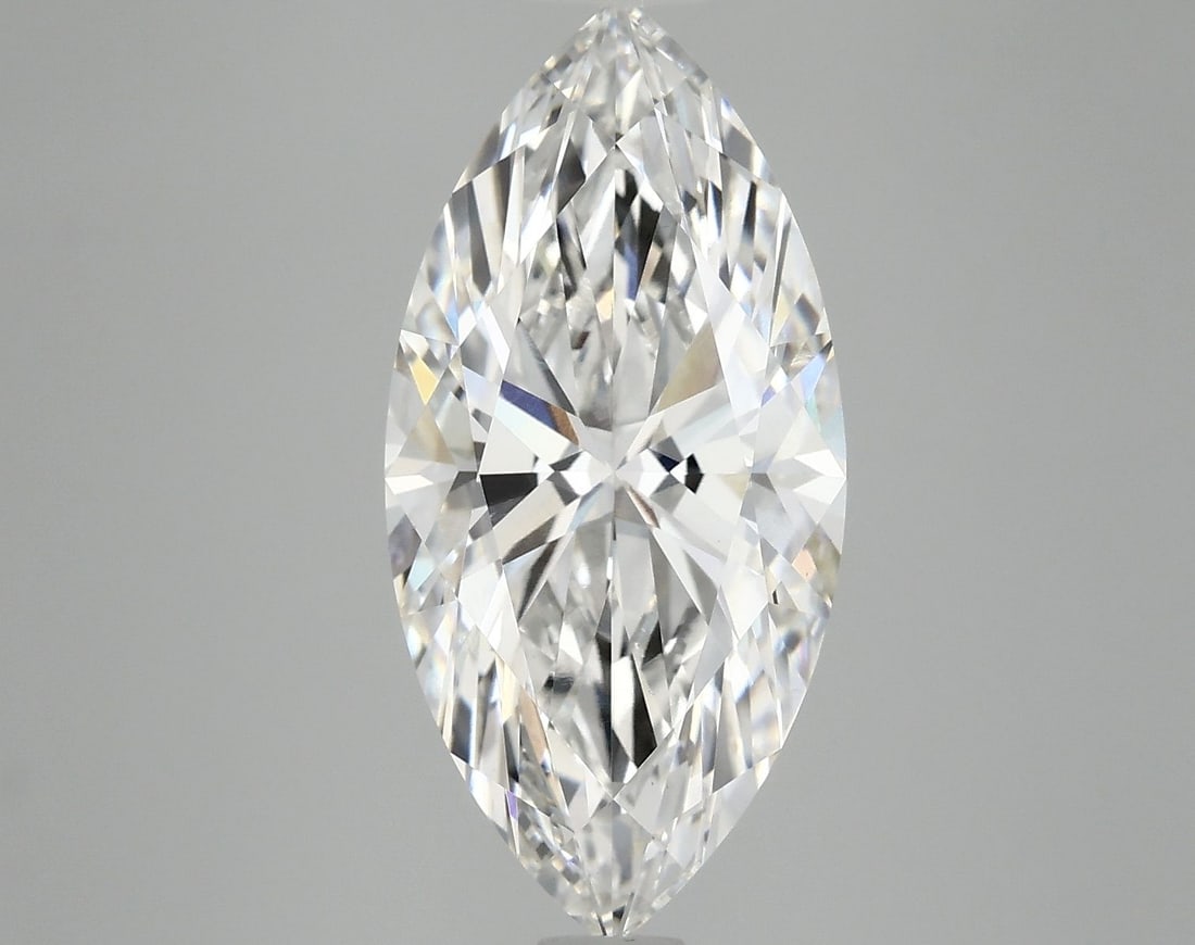 IGI Marquise 5.05ct F VVS2 - Loose Lab Diamond: IGI Marquise 5.05ct F VVS2 - Loose Lab Diamond Item Specifics: Source: This Is A Real Diamond Grown In A Lab Not Mined. Carat: 5.05 Cut: - Color: F Clarity: VVS2 Polish: EX Symmetry: EX Measurements: 