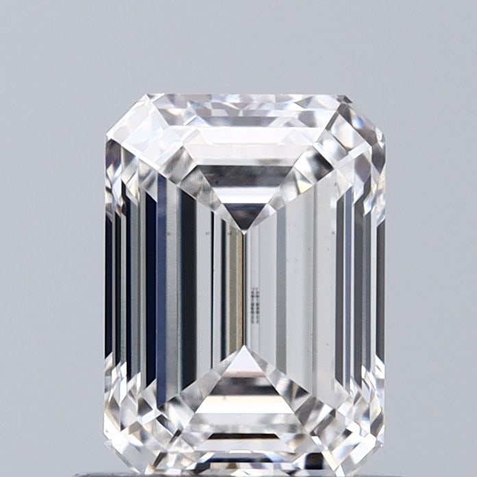 IGI Emerald 1.06ct E VVS2 - Loose Lab Diamond: IGI Emerald 1.06ct E VVS2 - Loose Lab Diamond Item Specifics: Source: This Is A Real Diamond Grown In A Lab Not Mined. Carat: 1.06 Cut: - Color: E Clarity: VVS2 Polish: EX Symmetry: EX Measurements:
