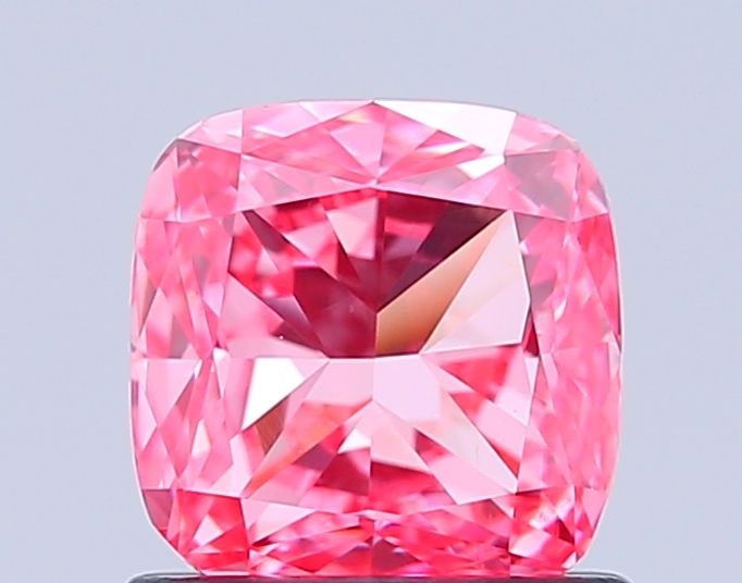 IGI Cushion Modified 1.03ct Fancy Vivid Pink VVS2 - Loose Lab Diamond: IGI Cushion Modified 1.03ct Fancy Vivid Pink VVS2 - Loose Lab Diamond Item Specifics: Source: This Is A Real Diamond Grown In A Lab Not Mined. Carat: 1.03 Cut: - Color: Fancy Vivid Pink Clarity: VVS2 