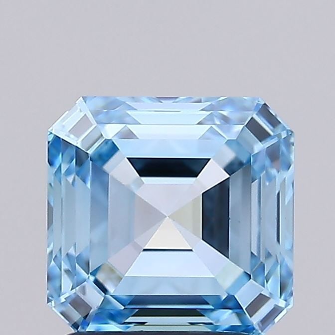 IGI Asscher 1.71ct Fancy Vivid Blue VVS2 - Loose Lab Diamond: IGI Asscher 1.71ct Fancy Vivid Blue VVS2 - Loose Lab Diamond Item Specifics: Source: This Is A Real Diamond Grown In A Lab Not Mined. Carat: 1.71 Cut: - Color: Fancy Vivid Blue Clarity: VVS2 Polish: E