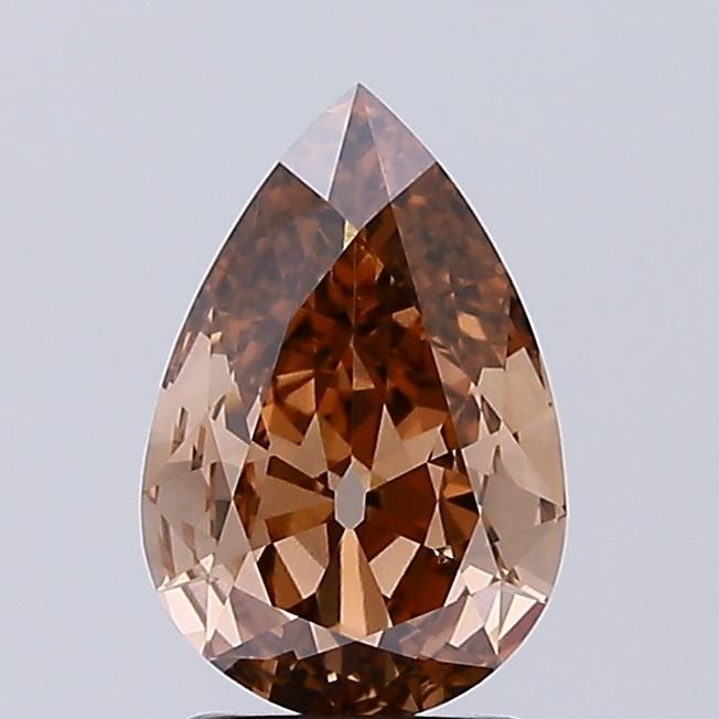 IGI Pear 1.57ct Fancy Brown VVS1 - Loose Lab Diamond: IGI Pear 1.57ct Fancy Brown VVS1 - Loose Lab Diamond Item Specifics: Source: This Is A Real Diamond Grown In A Lab Not Mined. Carat: 1.57 Cut: - Color: Fancy Brown Clarity: VVS1 Polish: EX Symmetry: E