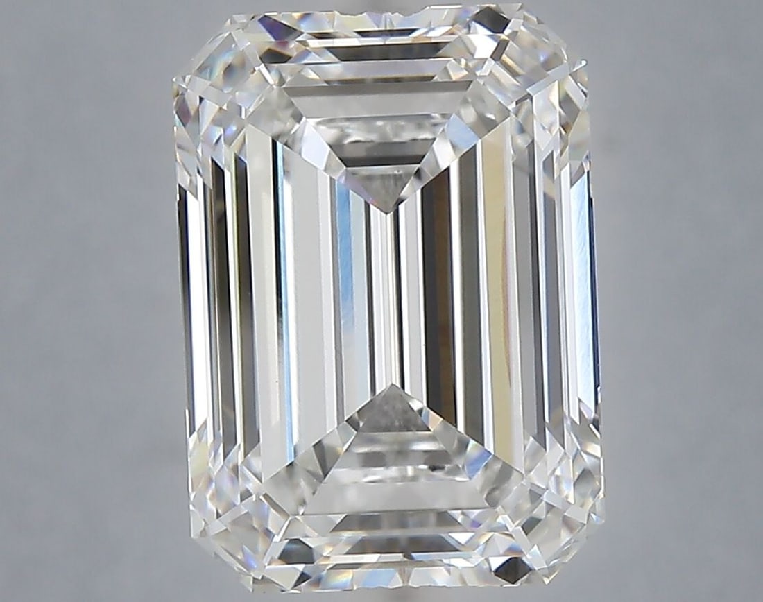 Emerald 6.07ct F VVS2 - Loose Lab Diamond: Emerald 6.07ct F VVS2 - Loose Lab Diamond Item Specifics: Source: This Is A Real Diamond Grown In A Lab Not Mined. Carat: 6.07 Cut: - Color: F Clarity: VVS2 Polish: EX Symmetry: EX Measurements: 12.43