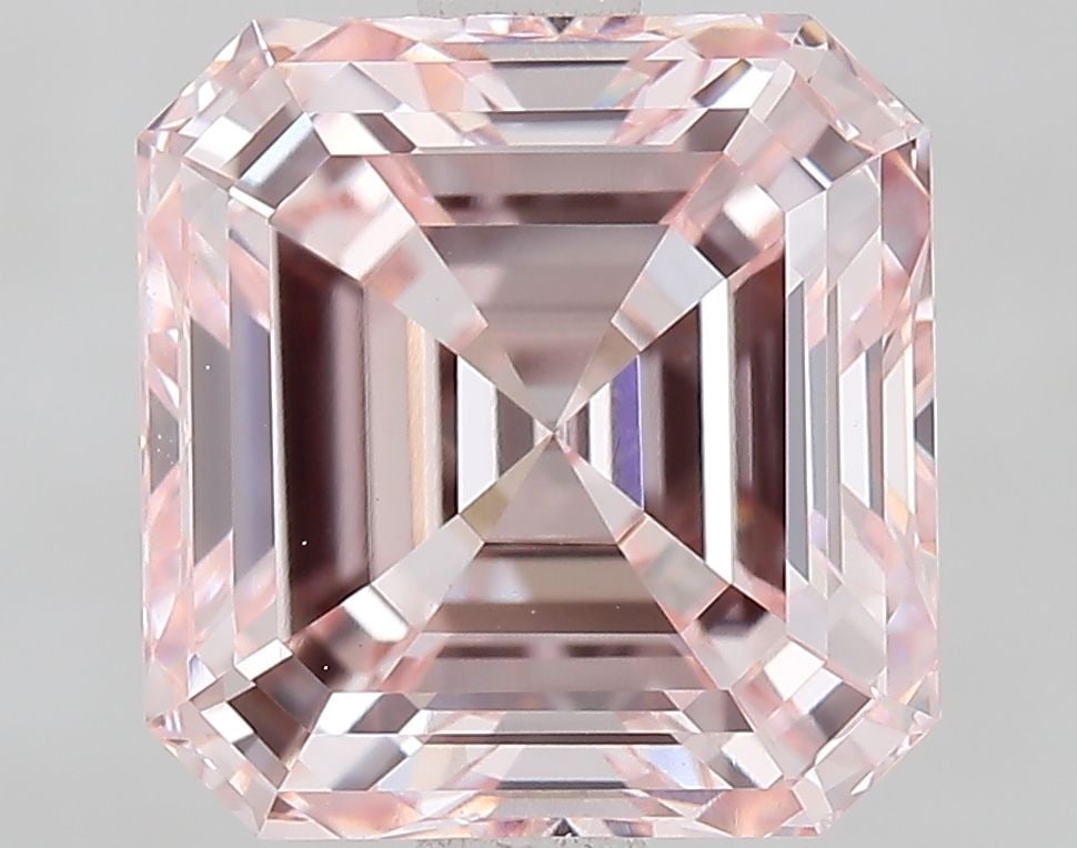 IGI Asscher 2.71ct Fancy Light Pink VVS2 - Loose Lab Diamond: IGI Asscher 2.71ct Fancy Light Pink VVS2 - Loose Lab Diamond Item Specifics: Source: This Is A Real Diamond Grown In A Lab Not Mined. Carat: 2.71 Cut: - Color: Fancy Light Pink Clarity: VVS2 Polish: E