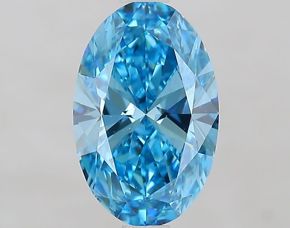 IGI Oval 1.53ct Fancy Vivid Blue VVS2 - Loose Lab Diamond: IGI Oval 1.53ct Fancy Vivid Blue VVS2 - Loose Lab Diamond Item Specifics: Source: This Is A Real Diamond Grown In A Lab Not Mined. Carat: 1.53 Cut: - Color: Fancy Vivid Blue Clarity: VVS2 Polish: EX S
