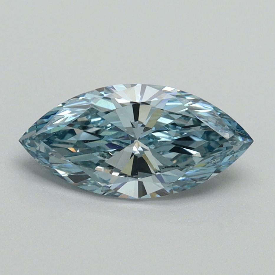 IGI Marquise 1.0ct Fancy Vivid Blue VVS2 - Loose Lab Diamond: IGI Marquise 1.0ct Fancy Vivid Blue VVS2 - Loose Lab Diamond Item Specifics: Source: This Is A Real Diamond Grown In A Lab Not Mined. Carat: 1.0 Cut: - Color: Fancy Vivid Blue Clarity: VVS2 Polish: EX