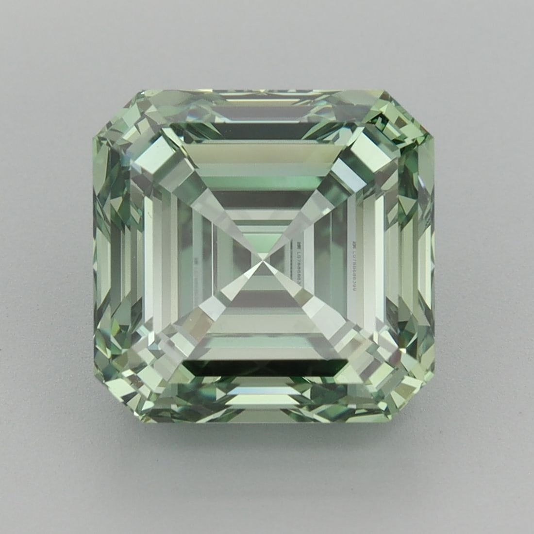 IGI Asscher 5.05ct Fancy Vivid Green VVS2 - Loose Lab Diamond: IGI Asscher 5.05ct Fancy Vivid Green VVS2 - Loose Lab Diamond Item Specifics: Source: This Is A Real Diamond Grown In A Lab Not Mined. Carat: 5.05 Cut: - Color: Fancy Vivid Green Clarity: VVS2 Polish: