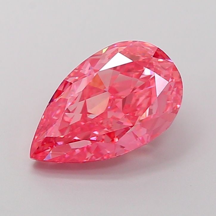 IGI Pear 3.36ct Fancy Vivid Pink VVS2 - Loose Lab Diamond: IGI Pear 3.36ct Fancy Vivid Pink VVS2 - Loose Lab Diamond Item Specifics: Source: This Is A Real Diamond Grown In A Lab Not Mined. Carat: 3.36 Cut: - Color: Fancy Vivid Pink Clarity: VVS2 Polish: EX S