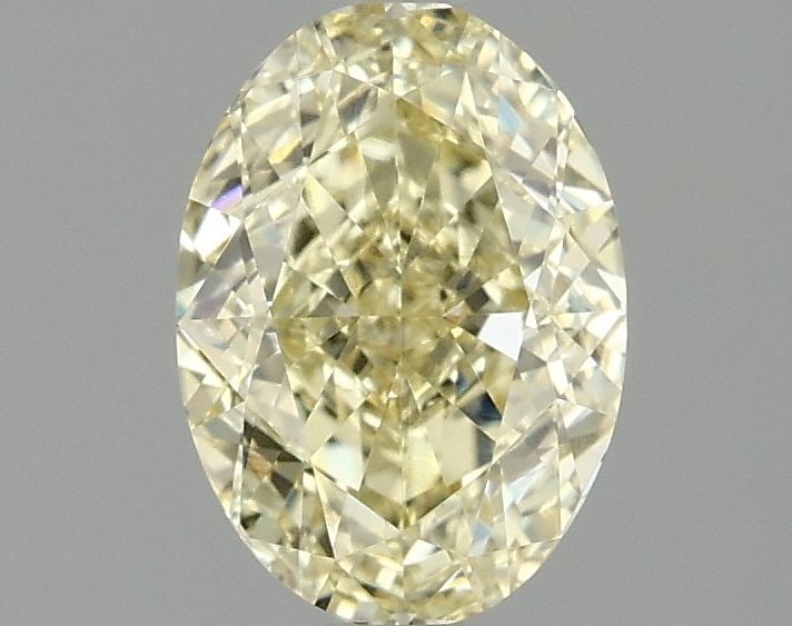 IGI Oval 1.58ct Fancy Intense Yellow VVS2 - Loose Lab Diamond (1 of 1)