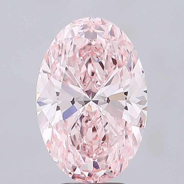 IGI Oval 4.03ct Fancy Vivid Pink VVS2 - Loose Lab Diamond: IGI Oval 4.03ct Fancy Vivid Pink VVS2 - Loose Lab Diamond Item Specifics: Source: This Is A Real Diamond Grown In A Lab Not Mined. Carat: 4.03 Cut: - Color: Fancy Vivid Pink Clarity: VVS2 Polish: EX