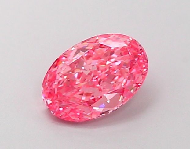 IGI Oval 1.01ct Fancy Vivid Pink VVS2 - Loose Lab Diamond: IGI Oval 1.01ct Fancy Vivid Pink VVS2 - Loose Lab Diamond Item Specifics: Source: This Is A Real Diamond Grown In A Lab Not Mined. Carat: 1.01 Cut: - Color: Fancy Vivid Pink Clarity: VVS2 Polish: EX